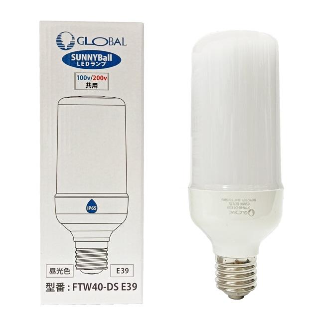 (新品6個)PREMIUMMAX LED工場灯 E39 120W 5700K 日本グローバル照明 LED電球 仮設照明 工事現場 大型 防水IP65 JDU85ED