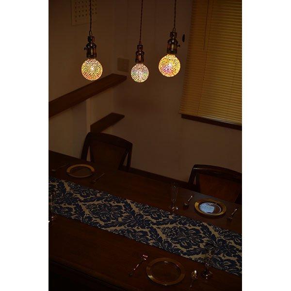 日本グローバル照明 「HANABI はなび」 LED電球 E26 花火 4W 2700K G型