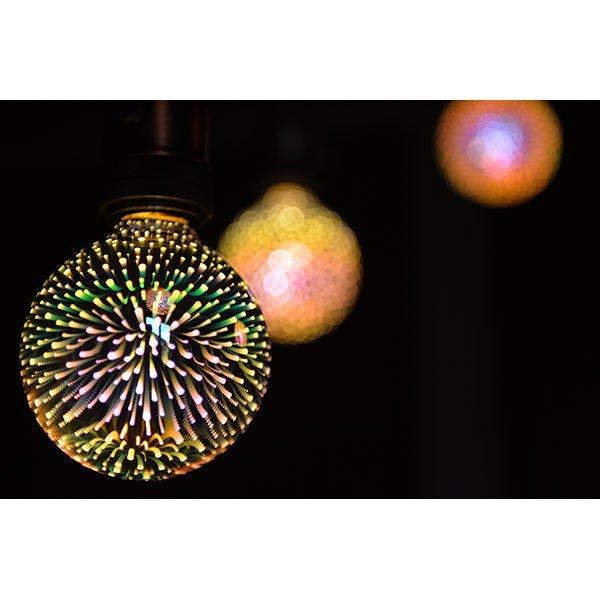 日本グローバル照明 「HANABI はなび」 LED電球 E26 花火 4W 2700K G型