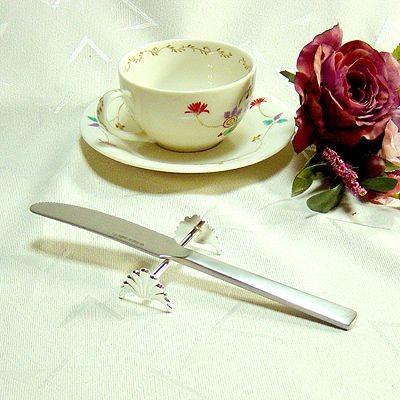 ナイフレスト（シェル） 2個セット（銀メッキ仕上） Hayakawa Silver