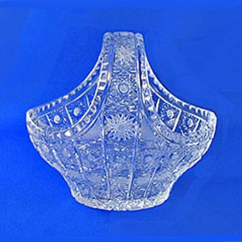 ボヘミアグラス 500PKカット バスケット（盛皿） ボヘミアングラス