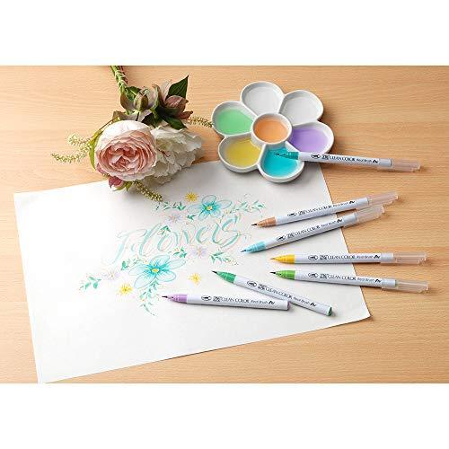 呉竹 筆ペン ZIG クリーンカラーリアルブラッシュ80色セット RB-6000AT/80V 