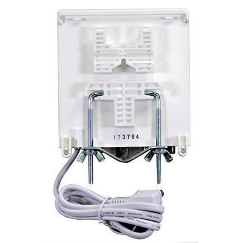 日本アンテナ 3.2GHz(4K・8K放送)に対応 利得切換式屋外用電源着脱型ブースター NSB42DSUE-BP 110CS UHF BS dB 1032/3224MHz 2GHz 4K NSB42DSUE 25/35 dBμV 48波