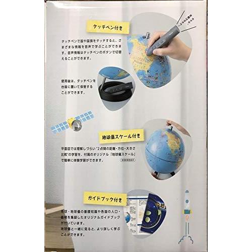 レイメイ藤井 地球儀 しゃべる国旗付地球儀 25cm タッチペン付