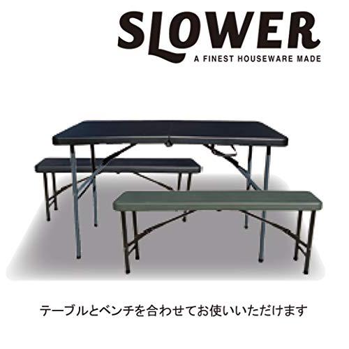 SLOWER 折りたたみ テーブル 机 キャンプ アウトドア インドア