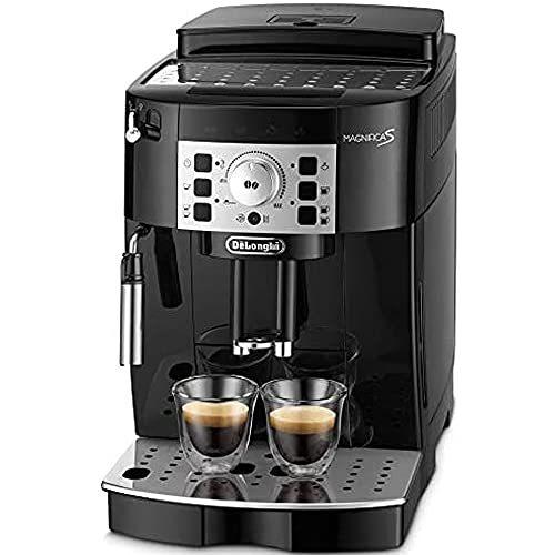 【予約受付中】デロンギ(DeLonghi) 全自動コーヒーメーカー マグニフィカS ミルク泡立て:手動 ブラック ECAM22112B