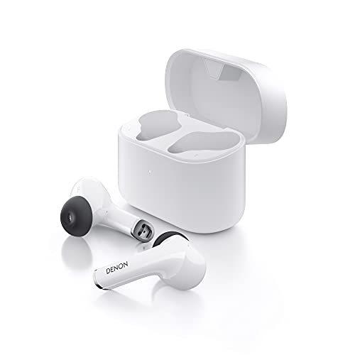 デノン Denon AHC830NCW ノイズキャンセル機能対応 完全ワイヤレス・インイヤーヘッドホン ホワイト AHC830NCWWTEM 