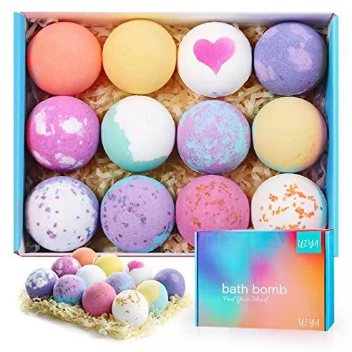 バスボム12個 誕生日 入浴剤 ギフトセット 女性 母の日 お風呂用 香り爆弾 炭酸 かわいい バスボール 温泉 ギフトbox付 肌に優しい 潤い おしゃれ 高級 Snq8hkzfzm ボディケア Editorialdismes Com