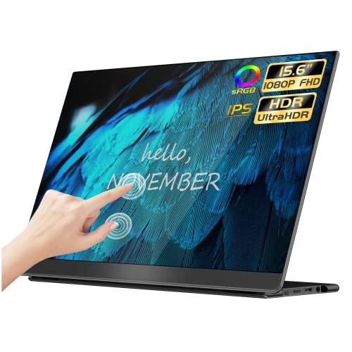 モバイルモニター EHOMEWEI タッチパネル モバイルディスプレイ 15.6