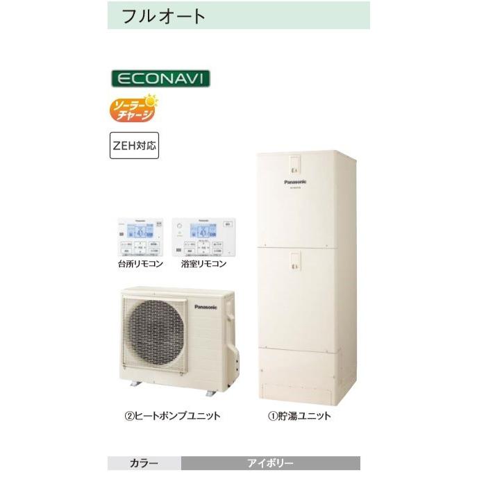 パナソニック　エコキュート　コミュニケーションリモコンセットと脚部化粧カバー パナソニック エコキュート コミュニケーションリモコンセットと