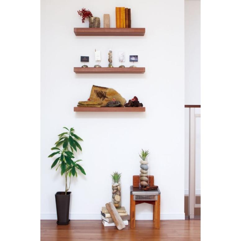 【新品未開封】シェルフ2個セット（南海プライウッド）ブラウン LNS4107 南海プライウッド ニッチ収納 リブニッチストレートタイプ