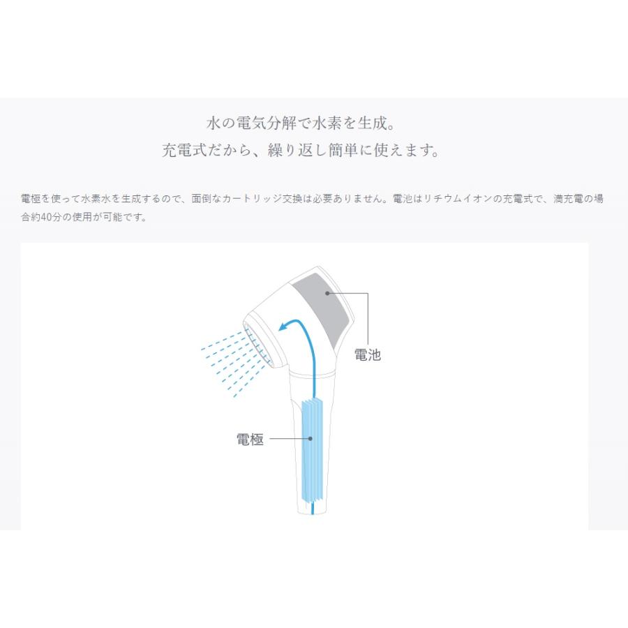 maxell 電解式水素シャワー MHY-BS01 水の電気分解で水素を生成 北海道