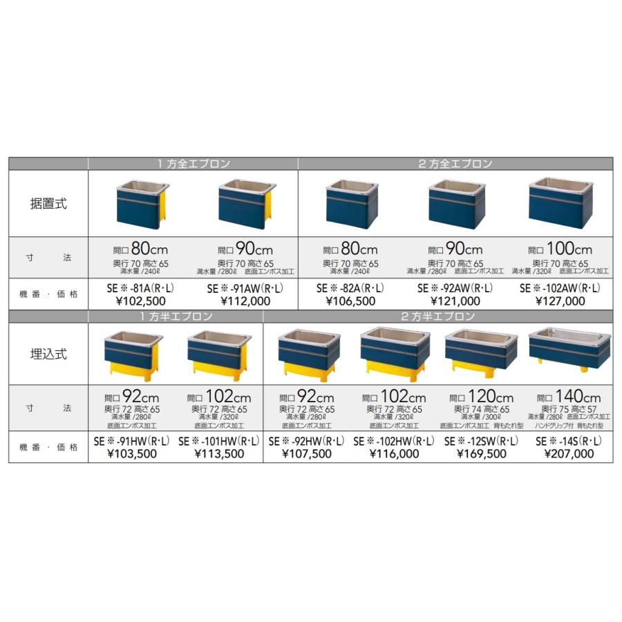クリナップ ステンレス浴槽 NEWインテリアバス サイズ92X72X65cm クリナップ ステンレス浴槽 NEWインテリアバス サイズ92X72X65cm