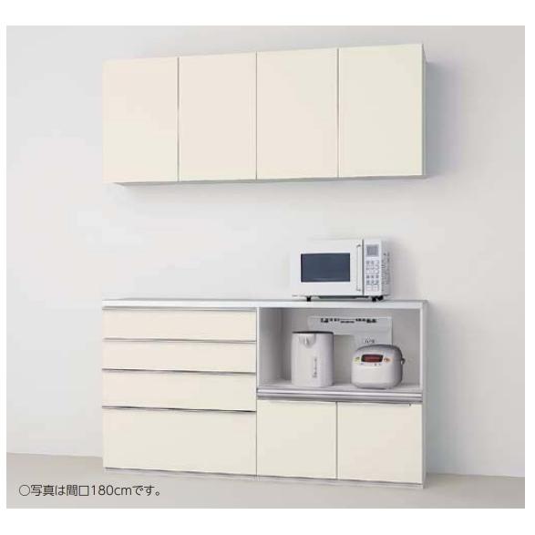 LIXIL シエラS収納 ハイカウンタープランW1800 奥行450 メラミン