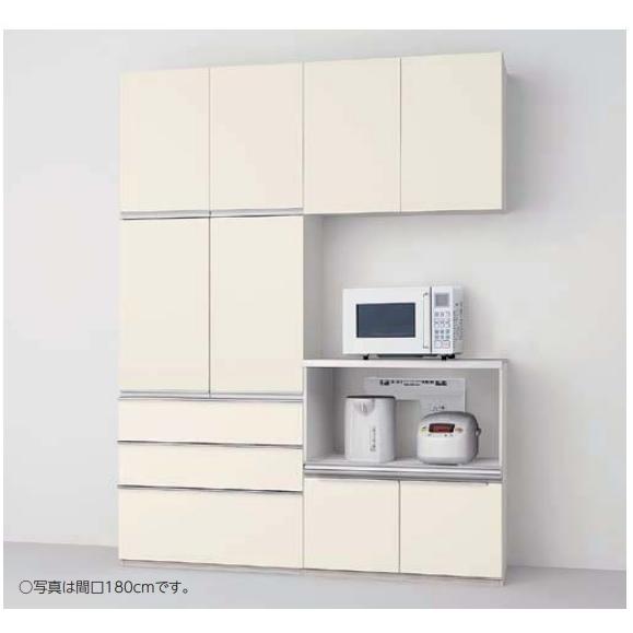 LIXIL シエラS収納 カップボード+ハイカウンタープランW1500奥行450
