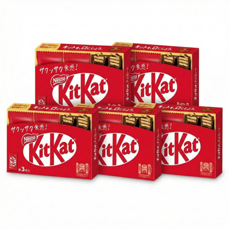 キットカット ミニ 3枚入 5箱セット ミニバー チョコレート 詰め合わせ