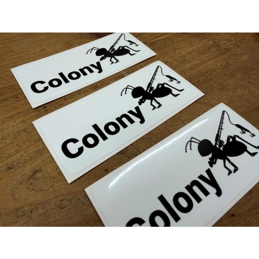 Colony オリジナル ドカット上蓋用ステッカー : fishing shop Colony ヤフー店 - 通販 - Yahoo!ショッピング