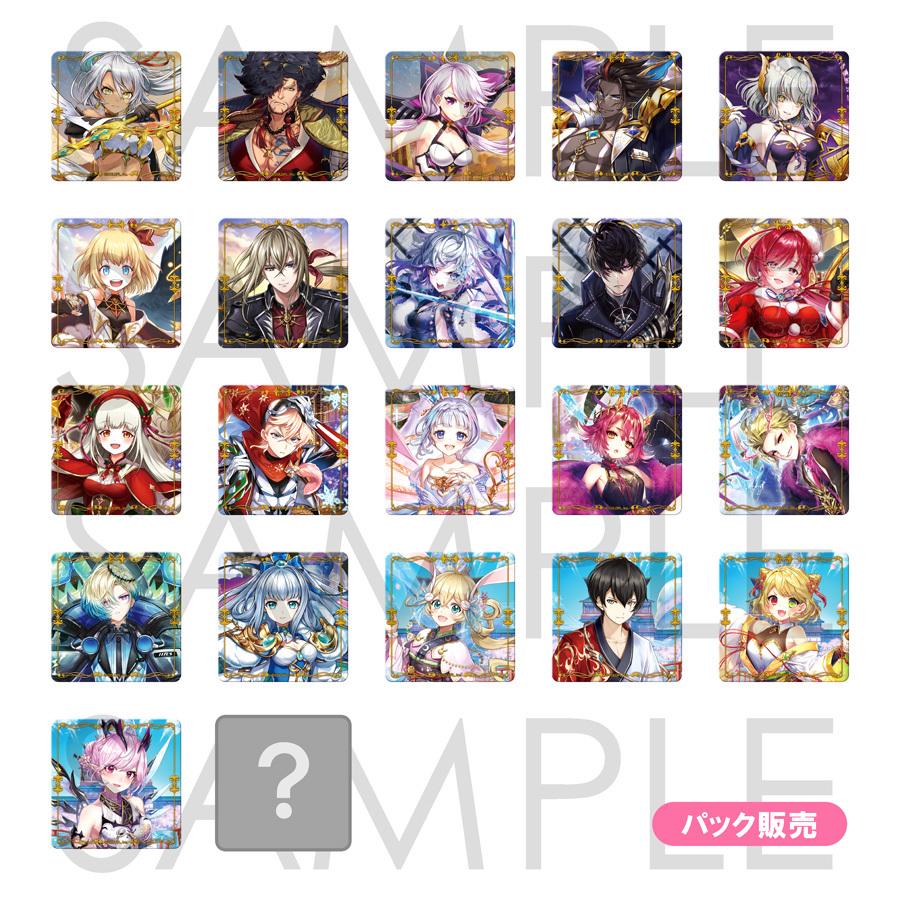 正規品スーパーsale 店内全品キャンペーン 白猫 イベントセレクション トレーディングコースター 7個入パック Vol 3