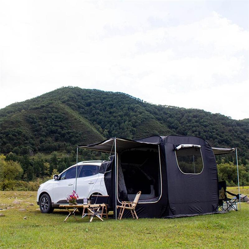 4シーズン防水 山登り釣り ソロ 広い キャンプのテント 車用タープ 車
