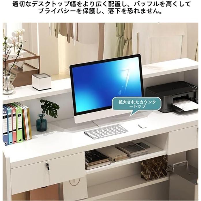 お取引者様決定済み  受付カウンター＆デスク ZT2_53c4b0f6-d950-4a07-a2e0-