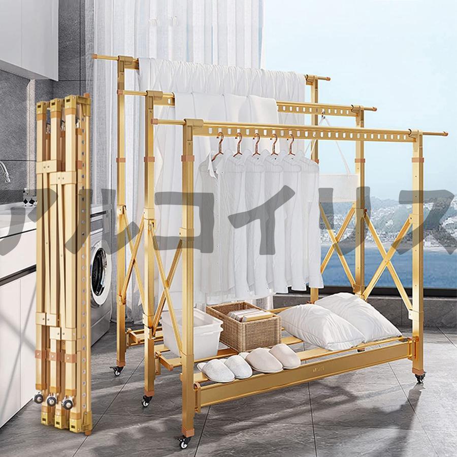 折りたたみ ハンガーラック室内物干し 寝室用 家庭用 物干しスタンド