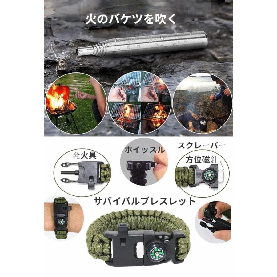 緊急時のサバイバルギア 登山/旅行/自宅/出張/狩猟/アウトドア 救急