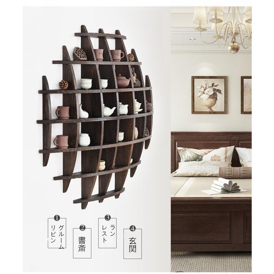 総桐　茶器コレクション棚　新品未使用品 組立てが簡単 高級感 日式 茶碗ラック展示台 茶器展示棚 プレゼント