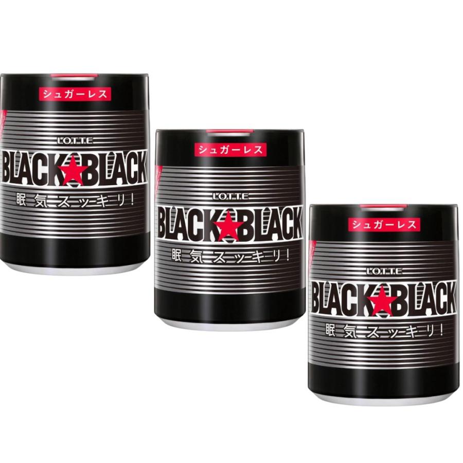 ロッテ（LOTTE） ブラックブラック BLACK BLACK 粒 ワンプッシュボトル