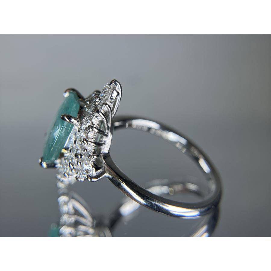 パライバトルマリン 2.512ct 中央宝石研究所鑑別書 （CGL） D0.31ct