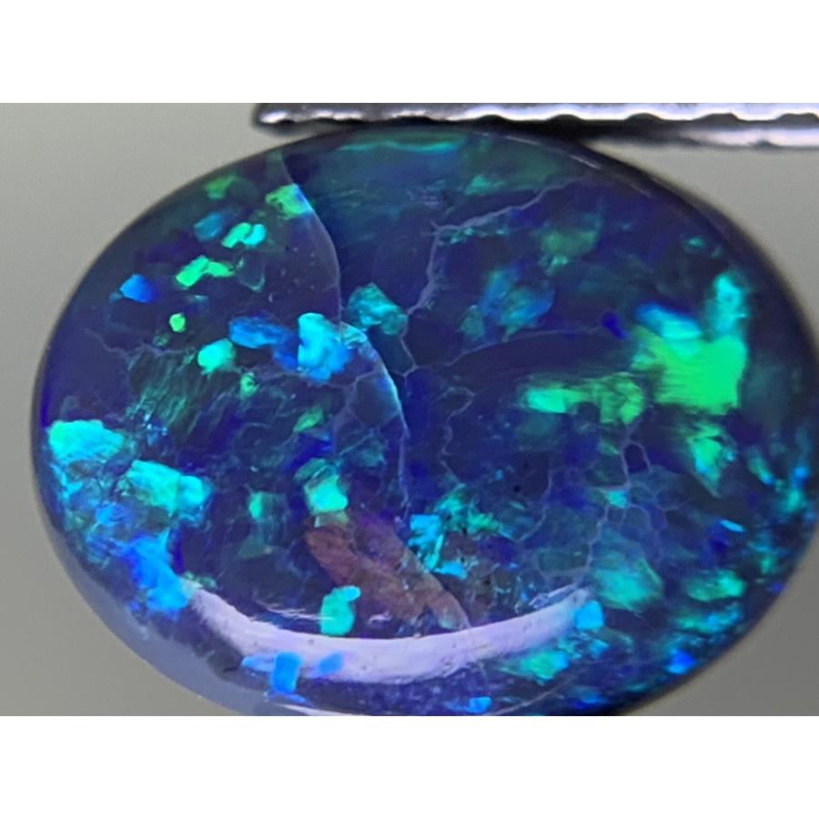 ペンダントトップ（ソーティング付属） 天然ブラックオパール ブラックオパールペンダント29.2ct Flashfire-Opals オパール専門店 - ネックレス・ペンダント