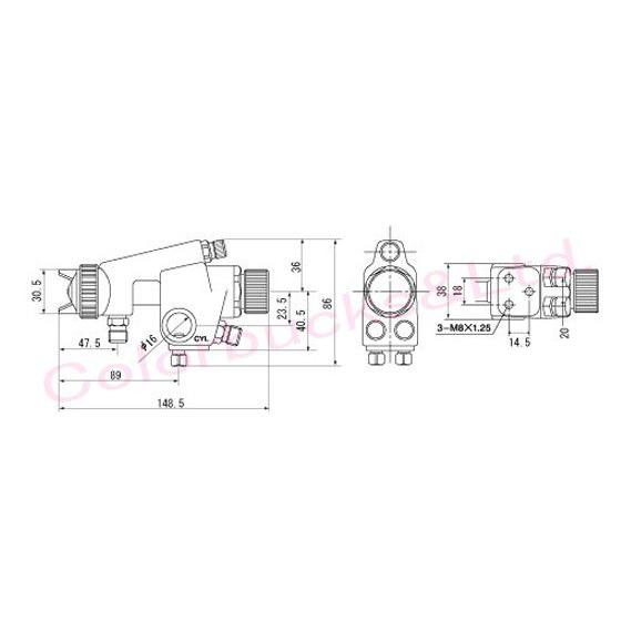 アネスト岩田　LPA-200-122P　大形自動ガン　圧送式_2
