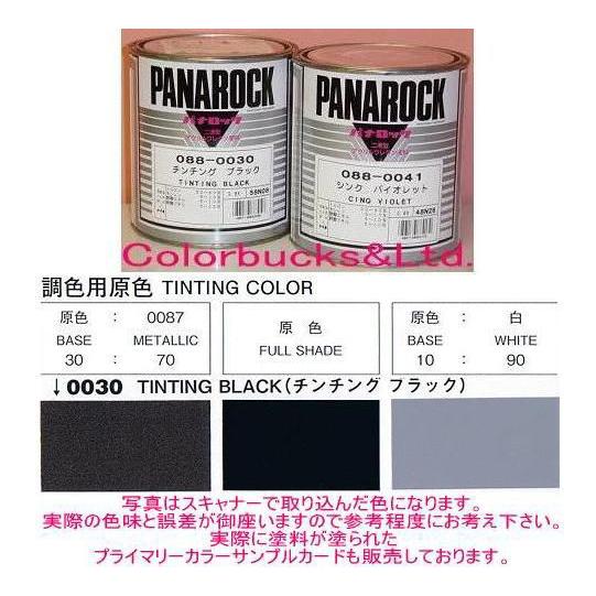 ロックペイント パナロック主剤　チンチングブラック　16kg　車両用塗料2液型アクリルウレタン塗料 088-0030｜colorbucks