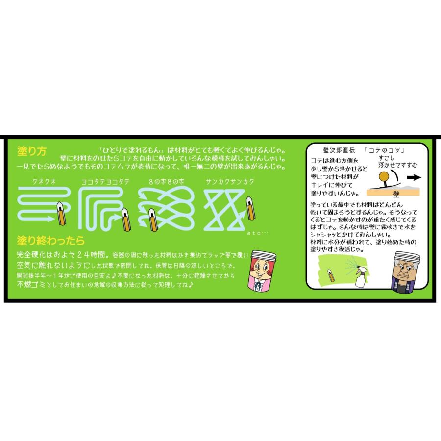 天然塗り壁材 ひとりで塗れるもん コテノスケ （ピュアホワイト） 22KG