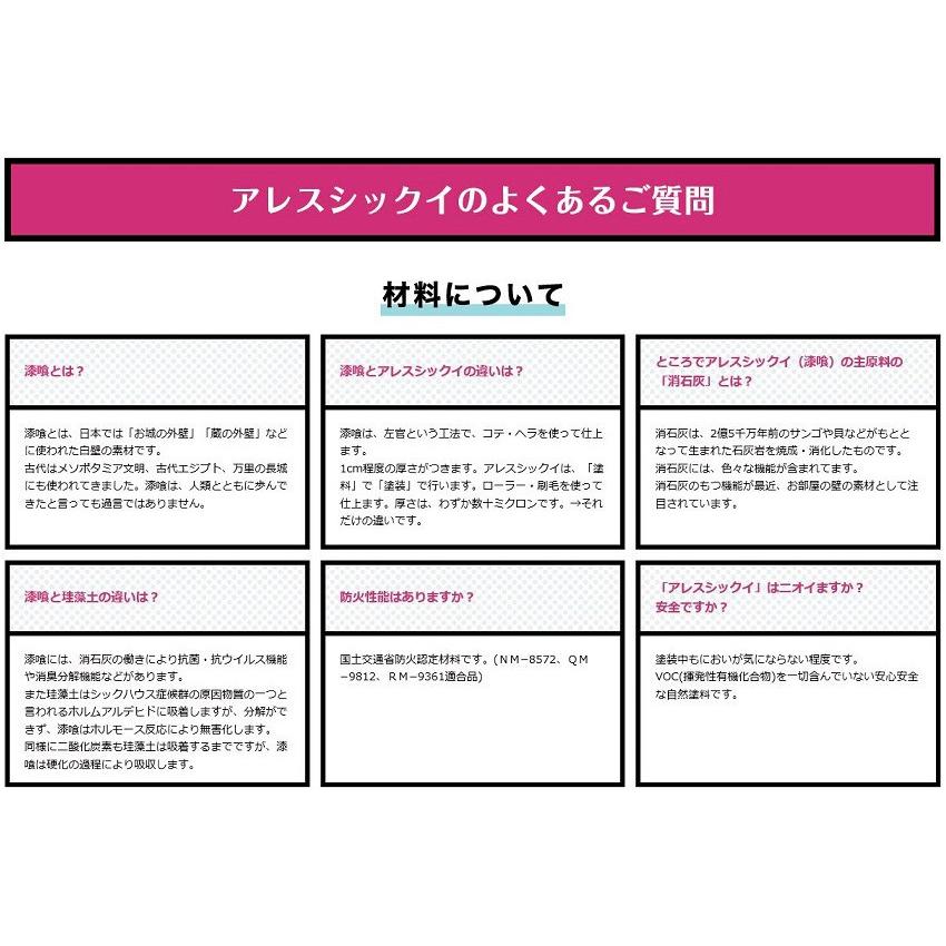 関西ペイント 漆喰塗料 アレスシックイ 外部用バインダー 15Kg 中塗り 