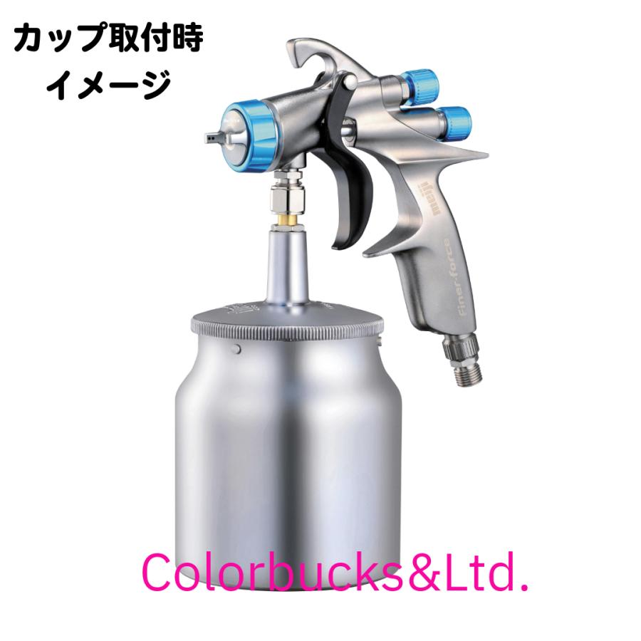 明治機械製作所 【吸上式】Finer-Force-S T スプレーガン カップ別売 
