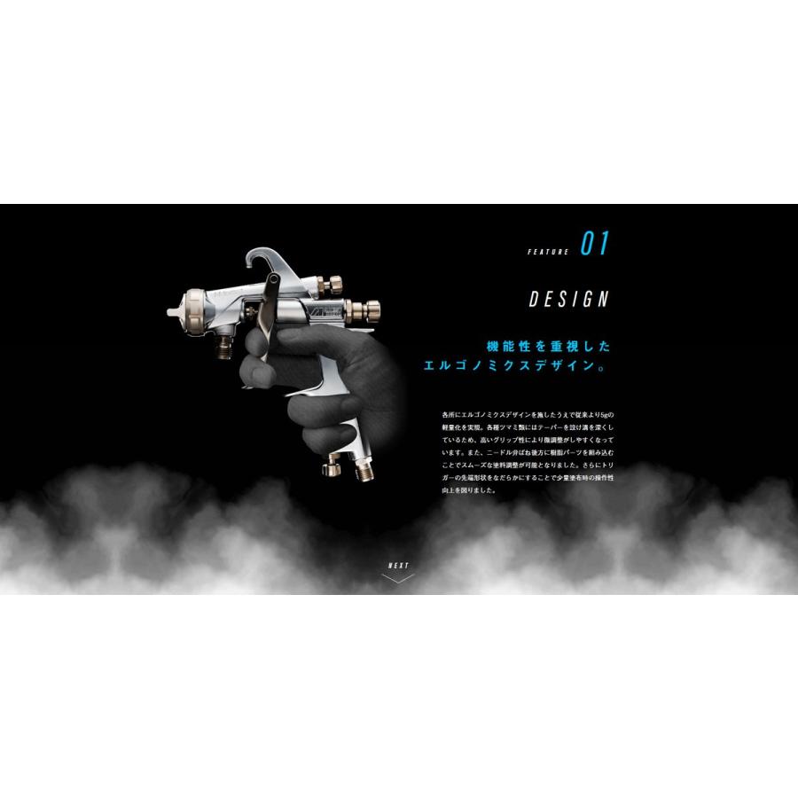 アネスト岩田 スプレーガン 重力式 KIWAMI-1-14KP6 本体のみ