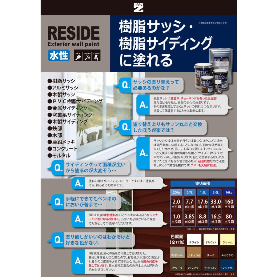 Reside 0 7l プライマーなしで樹脂に塗装できる塗料 Ban Zi Reside 07 Colorbucks Ltd 通販 Yahoo ショッピング