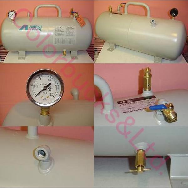 アネスト岩田 SAT-33HB-100 コンプレッサー補助空気タンク 33L アネスト岩田 SAT-33HB-100 コンプレッサー補助空気タンク 33L