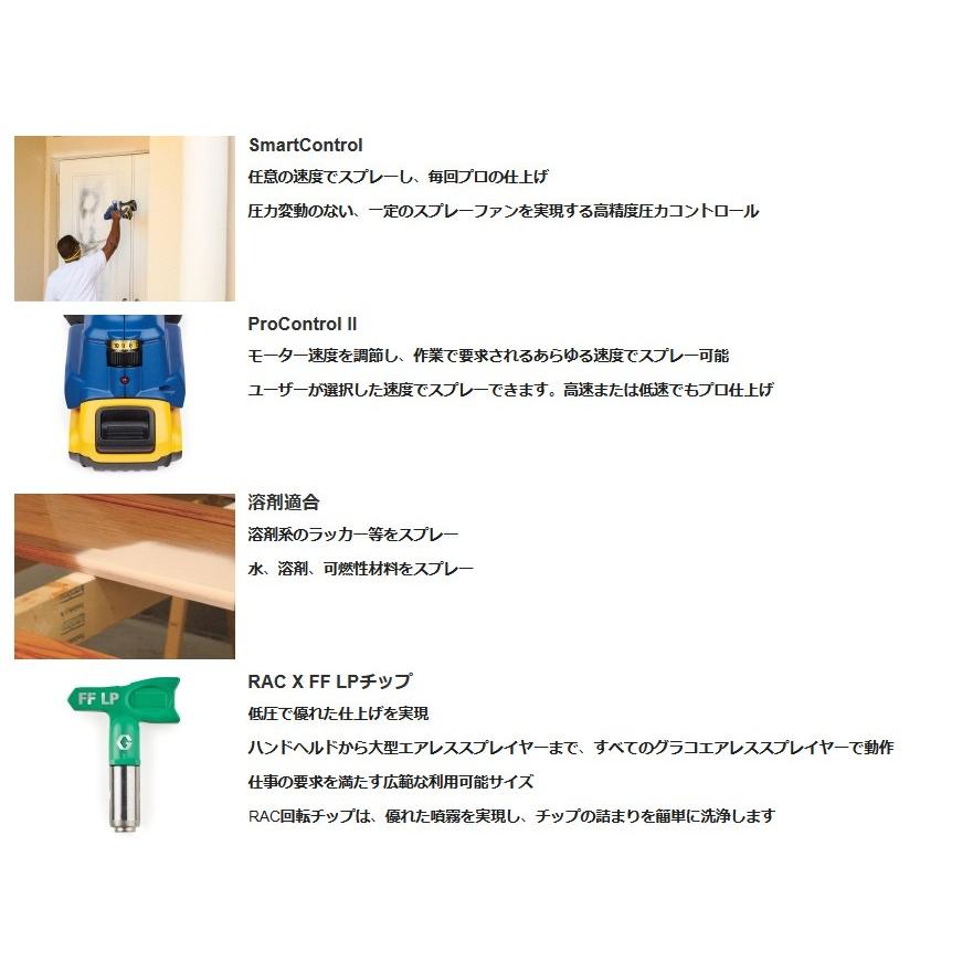 グラコ グラコ Ultra Max コードレス 塗料用電動エアレス グラコ グラコ Ultra Max コードレス 塗料用電動エアレス