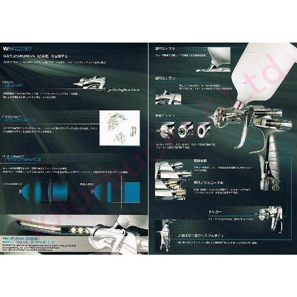 アネスト岩田スプレーガン ＆カップ 大形センターカップスプレーガン WIDER4シリーズ | アネスト岩田