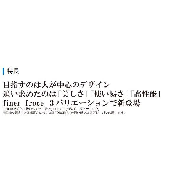 ■マイナーチェンジモデル【FINER-FORCE TypeB】+【MAR 手元圧力計】1.6mm口径【ファイナーフォース】タイプB 明治機械製作所 meiji_15