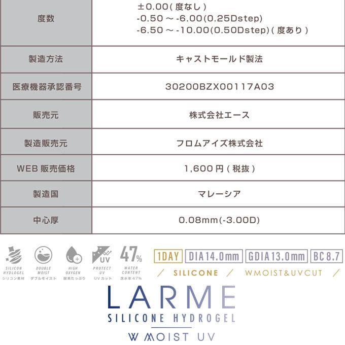 【10％OFFクーポン配布中!】カラコン 1day ラルム (1箱10枚入)度なし 度あり カラーコンタクトレンズ 14.0mm 透明感 ナチュラル｜colorcolle｜14