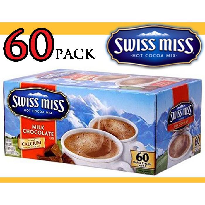 ☆SwissMiss☆スイスミス☆ミルクチョコレートココア 28g×60袋 ホット
