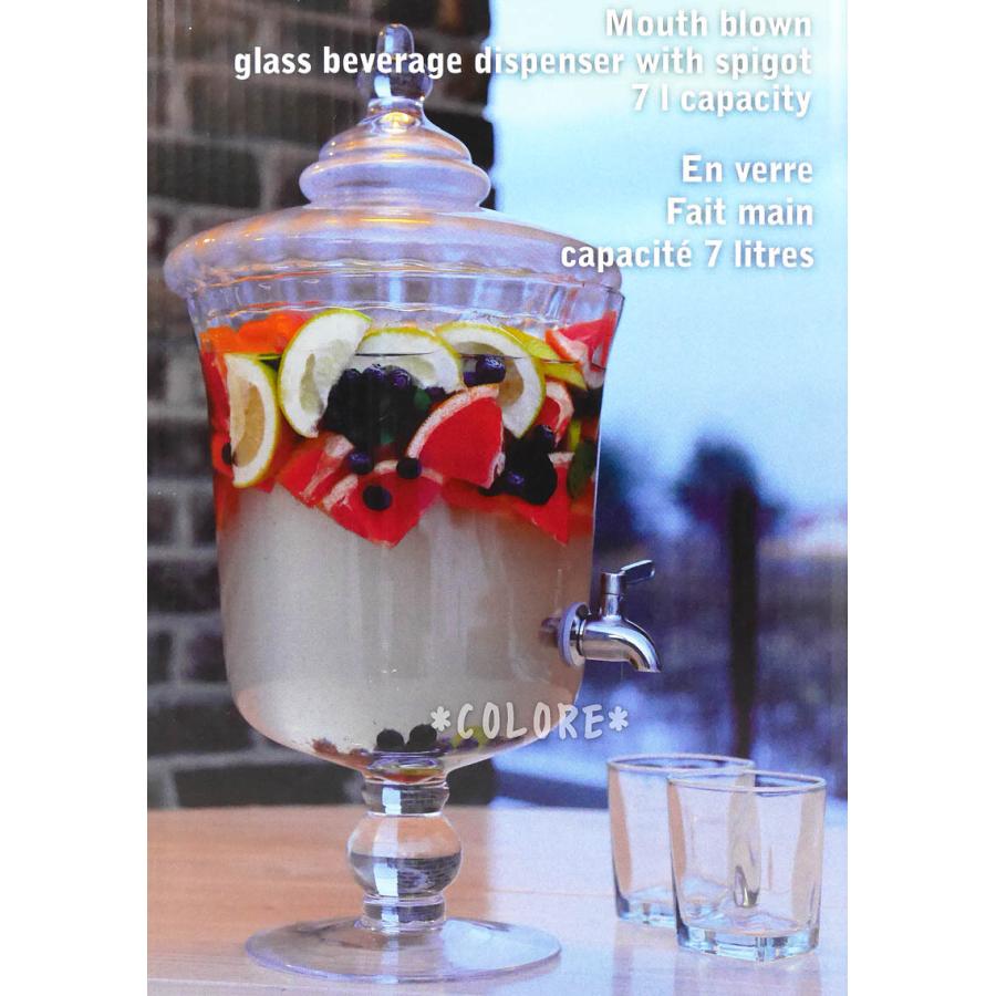 SALE】【クリスタルガラス】大容量 7L Mouth Blown ガラス製 SALE】【クリスタルガラス】大容量 7L Mouth Blown ガラス製