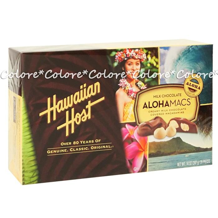 ハワイ入荷 Hawaiian Host 32個装パック マカダミアナッツチョコ Refah Ir