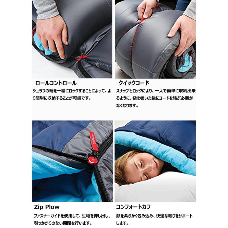 ★Coleman 寝袋★コールマン Brazos Cold Weather Sleeping Bag 封筒型 コンパクト シュラフ 大人用 スリーピングバッグ  春夏秋 3色｜colore-blueplanet｜02