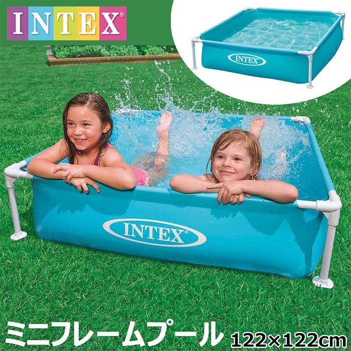 空気入れ不要 Intex ミニフレームプール 122cm 122cm np インテックス ビニールプール 小さめ ベランダ 家庭用 ビッグ 大型プール Ou 1114 Colore By Blueplanet 通販 Yahoo ショッピング