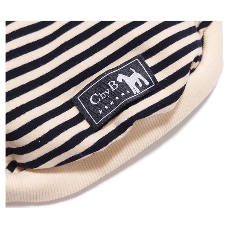 送料無料 CbyB 犬 人間 お揃い おそろい ボーダー パーカー ドッグ