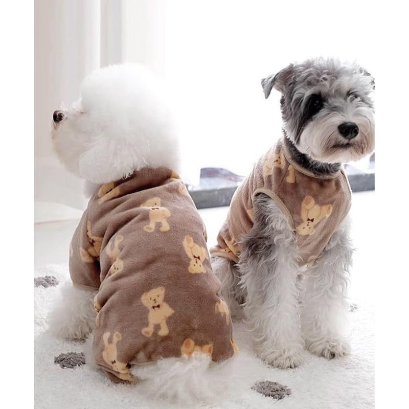 送料無料【ふわもこ】くま くまさん ドッグウェア 犬 犬用 服 クマ