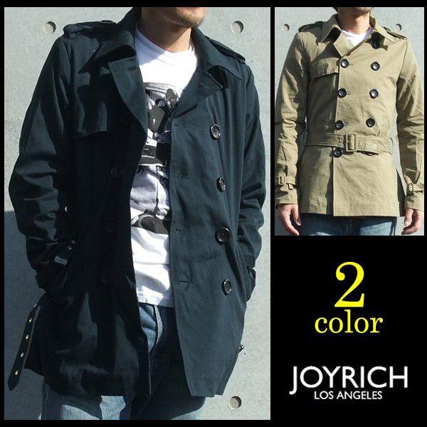 格安販売中 50 Off Joyrich ジョイリッチ メンズspring Trench H1123jk Jr 1494 2color 送料無料 その他コート アウター サイズ L Raffles Mn